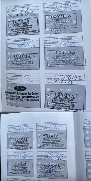 Toyota Hilux 3.0 Auto с история в Тойота