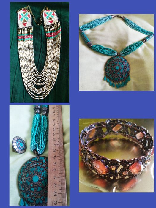 Красивые украшения в стиле этно