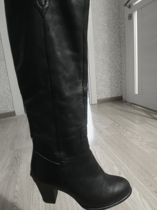 Сапоги натуральная кожа