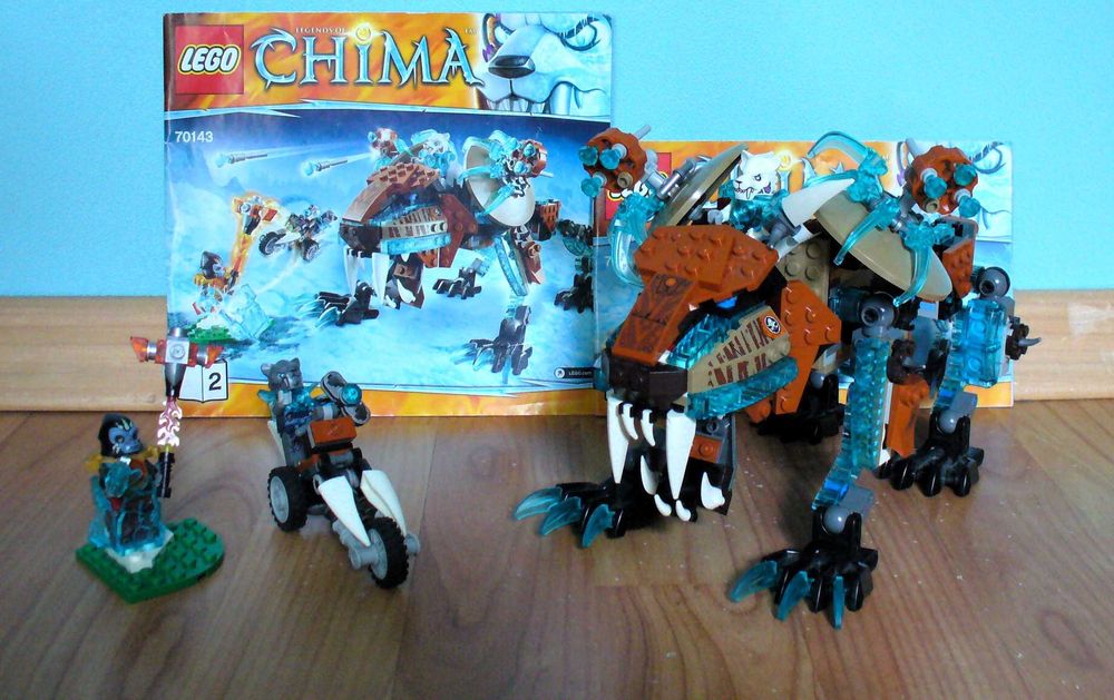 LEGO® Legends of Chima - модели 70141, 70224,70001 и 70143