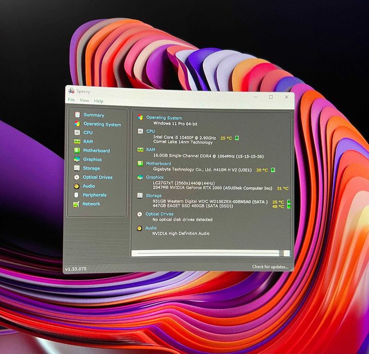 OFERTA PC Gaming i5 10400F RTX 2060 16 gb ram Cs2 Fortnite Fivem Gta5