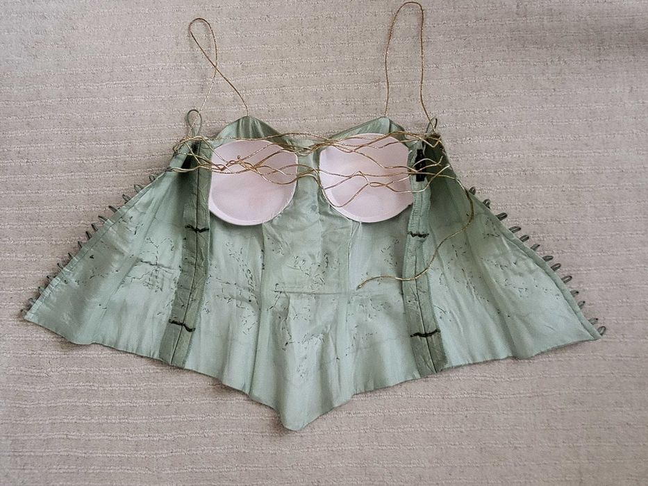Tinuta de nunta/ seara FUSTA+CORSET (produs de designer), mar S si 75B