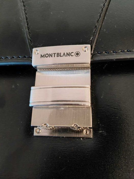 Geantă Montblanc / servietă / diplomat cu cifru