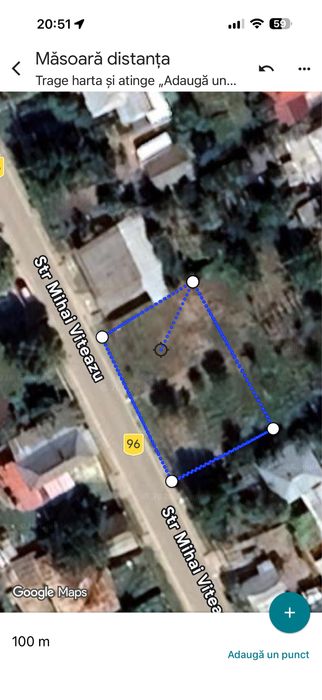 VAND TEREN INTRAVILAN 625 m2 în satul Buznea