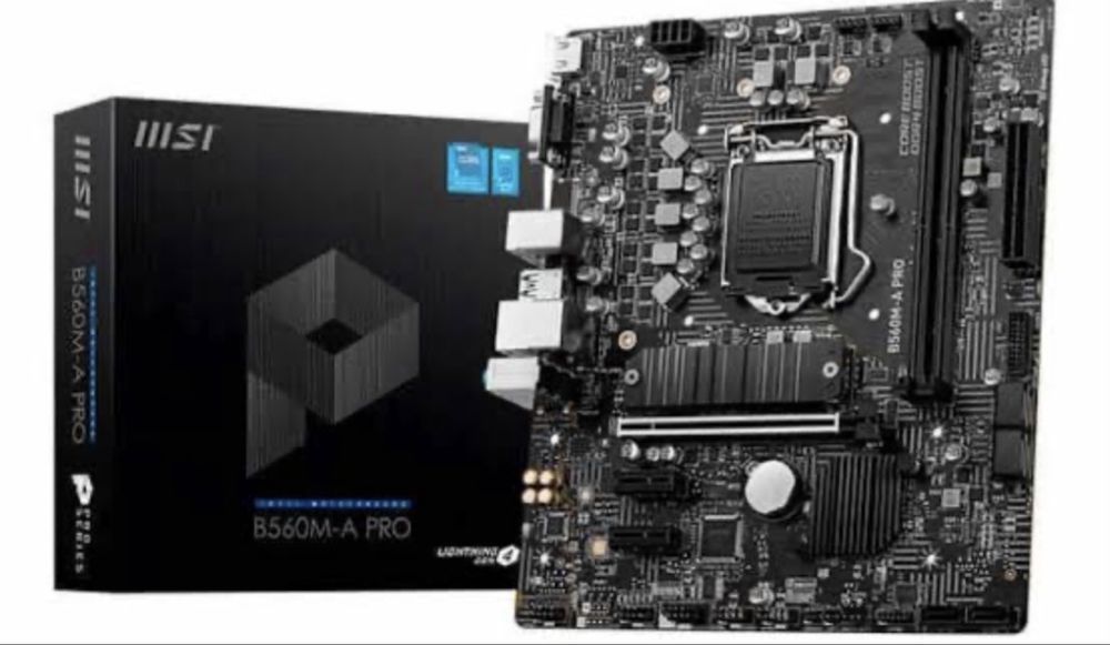 Intel core i5-10400f + msi b560a-pro