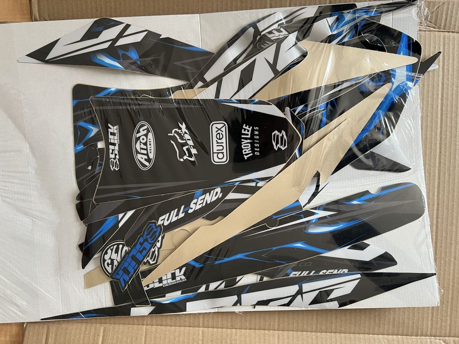 Kit grafic Aprilia SX125 2024 – față KTM EXC 125–450 – NOU
