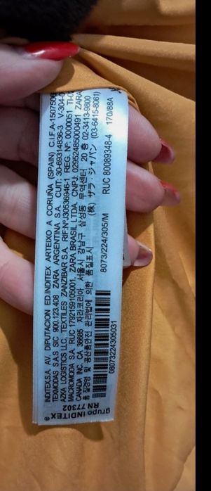 Geacă Zara  ,mår S