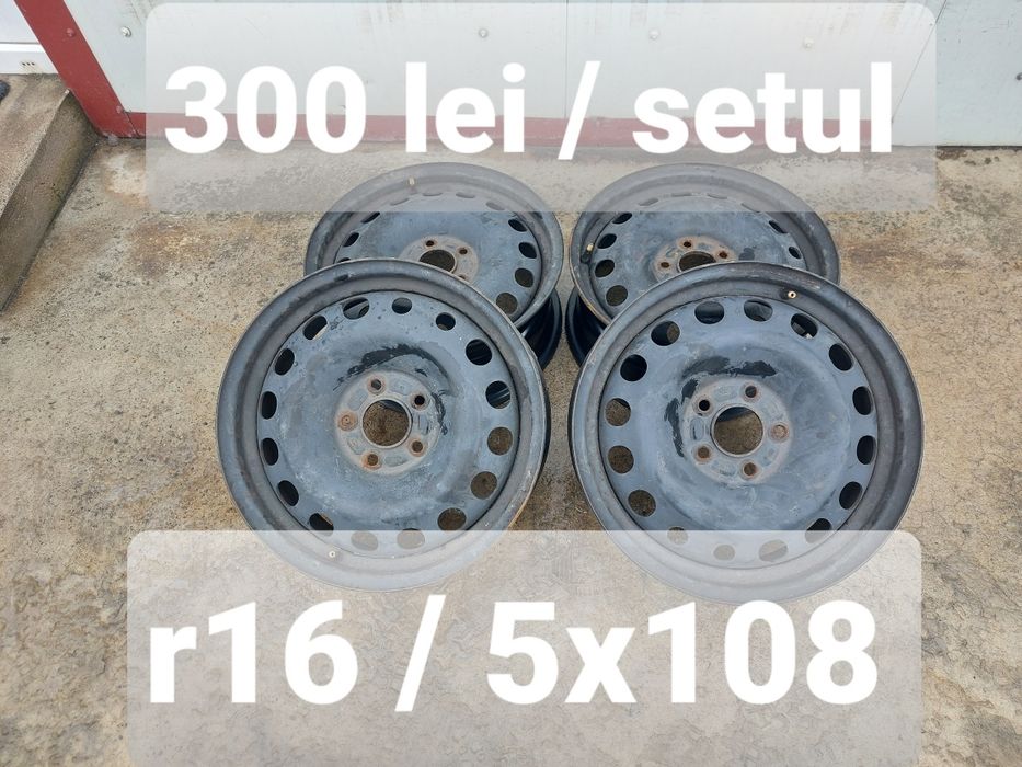 Set jante tabla r16/ gama FORD / VOLVO / 5x108