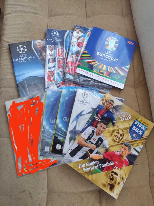Топпс Topps и Panini Панини албуми