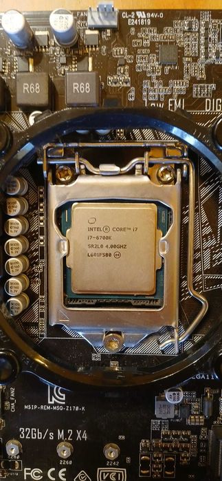 Kit Intel I7-6700k 4GHz + Asus Z170-K + SSD Intel 240GB