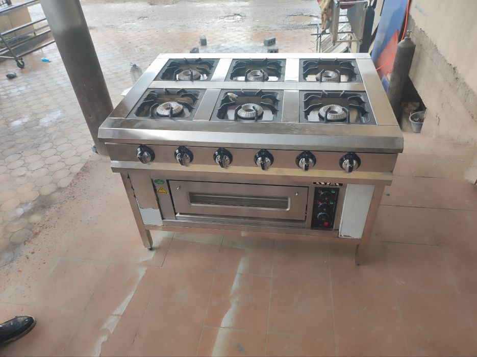 Газ духовка 6козли