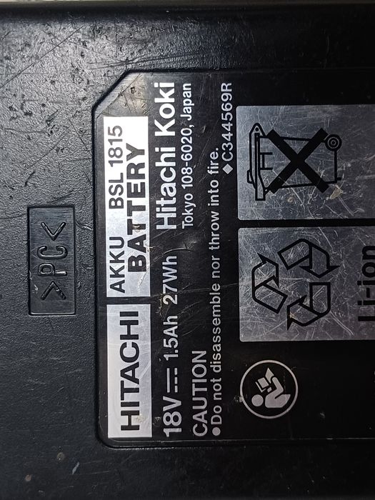 Baterie Hitachi BSL 1815  in stare buna