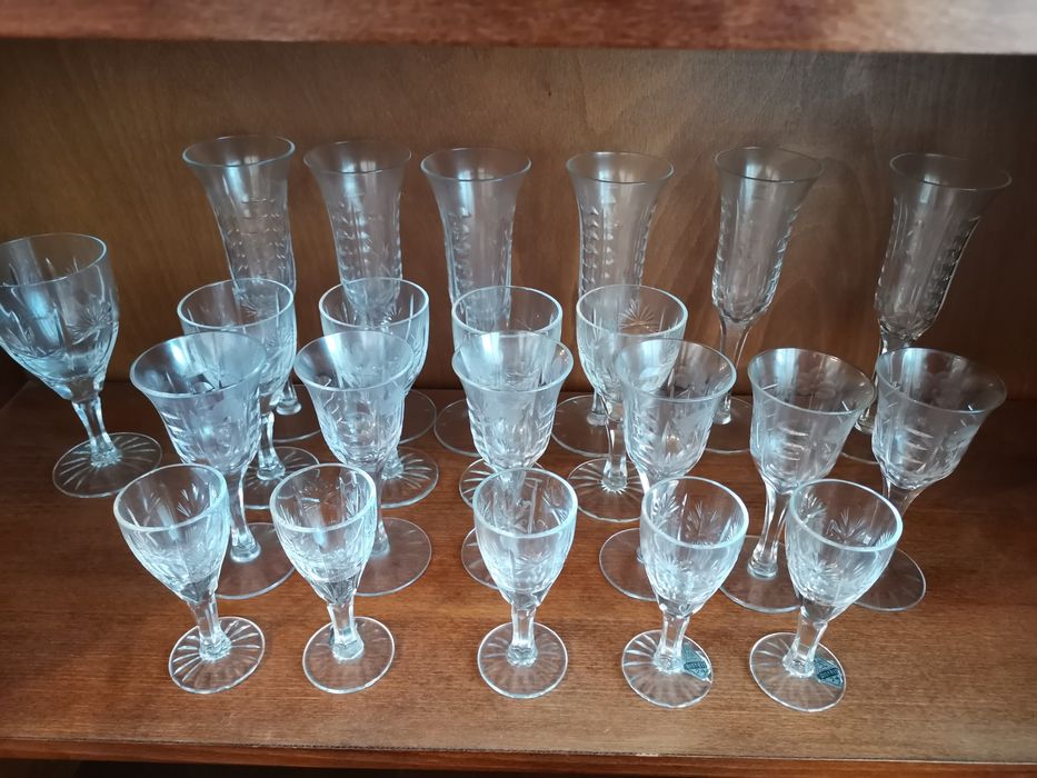 Set pahare cristal Bistrita