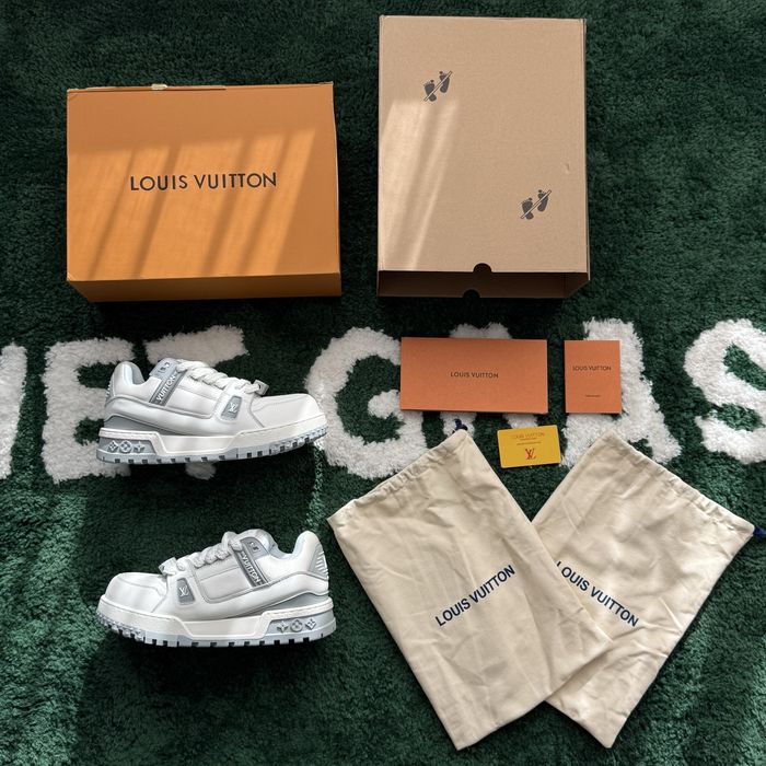 Louis Vuitton Maxi Trainer 43 Alb - Gri