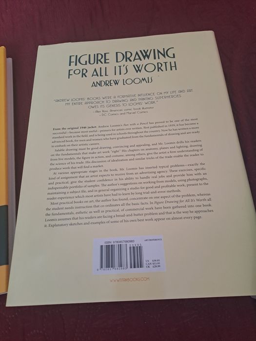 Pachet Carti Andrew Loomis: Figure Drawing for All It's Worth + Drawing the Head and Hands