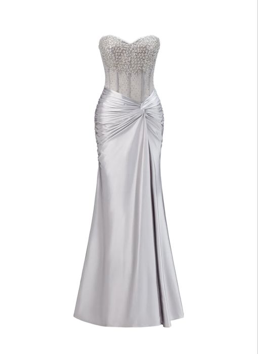 Дълга официална рокля корсет