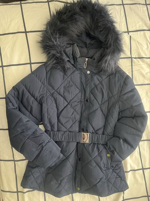 Дебело дамско яке с пух