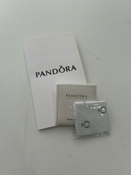 Pandora, кольцо красное сердцо