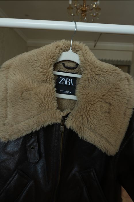Укороченная дубленка Zara