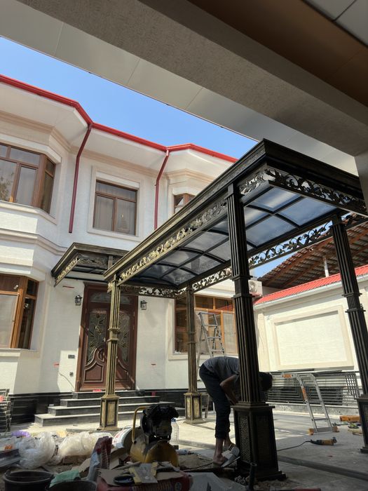 Darvoza naves reshotka panjara yasash  boyash kraska qilish hizmat bor