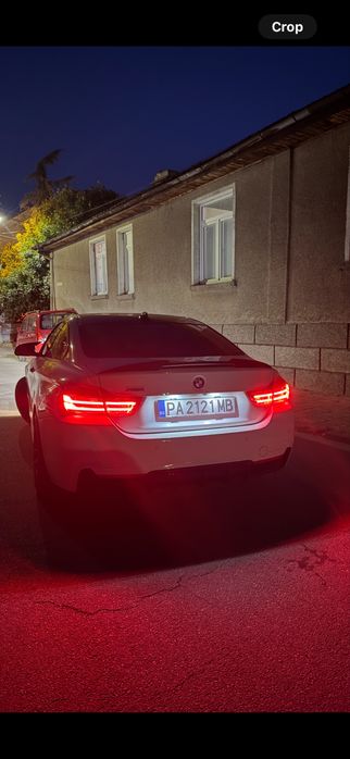 BMW F32 стопове ЖЪЛТ мигач