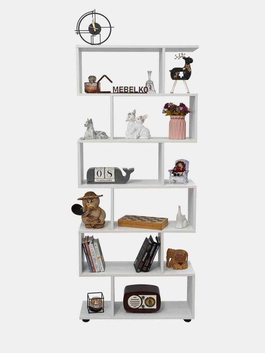 Стеллаж деревянный, 1757 x 730 x 250 мм