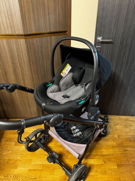 Бебешка количка 2в1 Tutis UNO 5+ и кошница Tutis Elo I-Sizе +адаптери