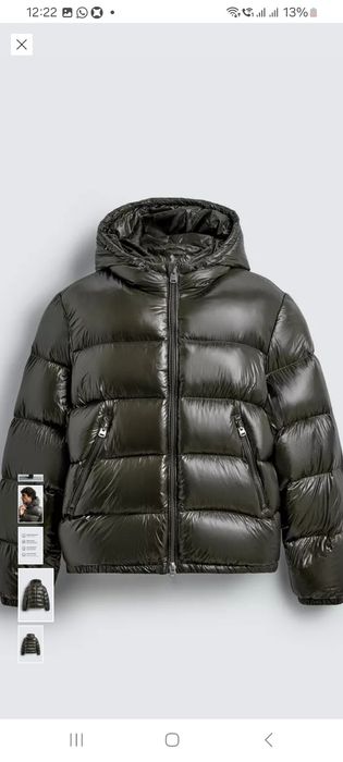 Пуховик куртка Zara