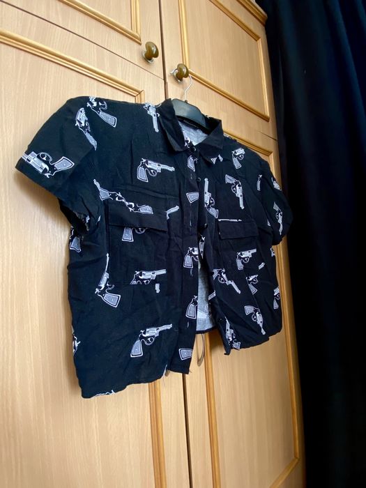 Camasa femei House imprimeu guns