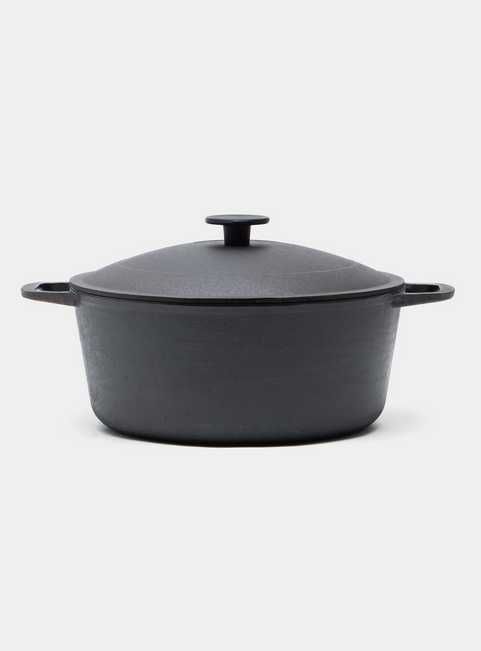 Казан чугун литая ручка 26 см 5 л