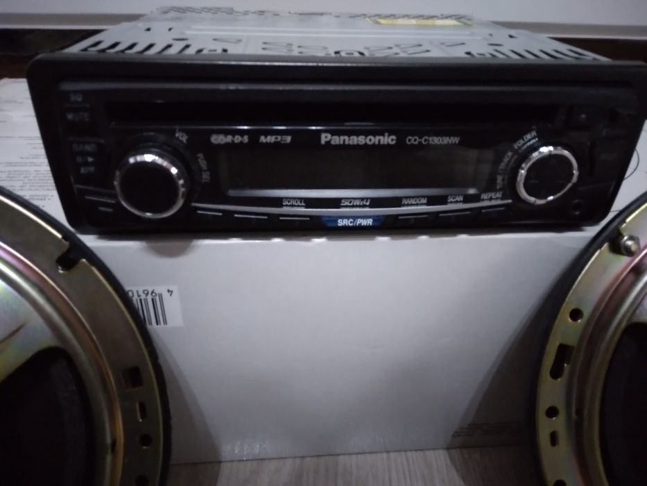 Mp3 Auto + Boxe Panasonic