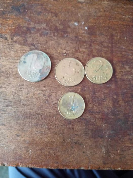 монети от 1992 10лв,5лв,2лв,1лв