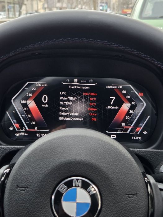 Километраж Дигитално Табло BMW M