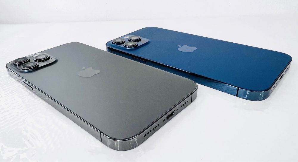 Apple iPhone 12 Pro Max 256GB Blue / Graphite 100% Батерия! Гаранция!