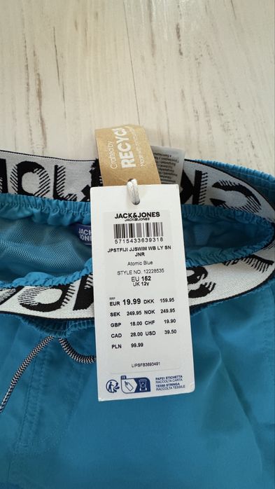 Șort baie copii Jack&Jones,varsta 12 ani