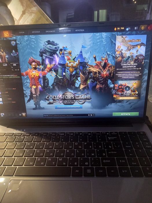 Продам Ноутбук VisionX 16 ОЗУ Nvidia 1060