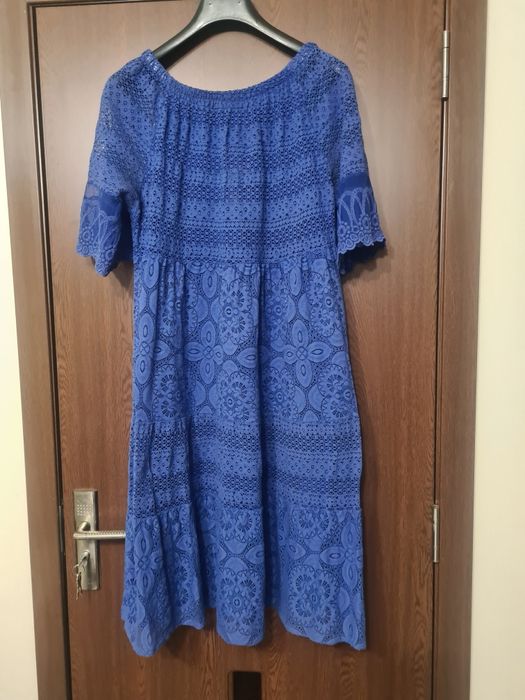 Rochie dantela albastră