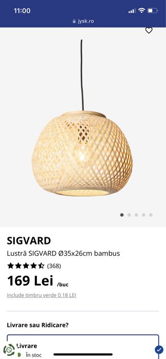 Bambus -pendul/bambus Jysk