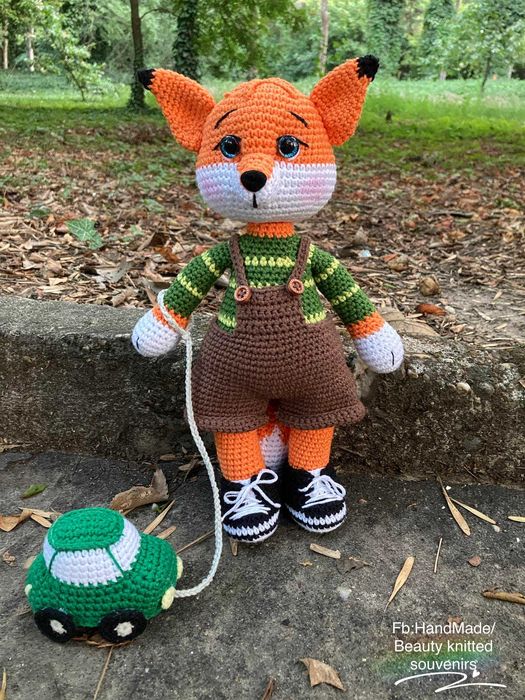 Декорация играчки лисичета