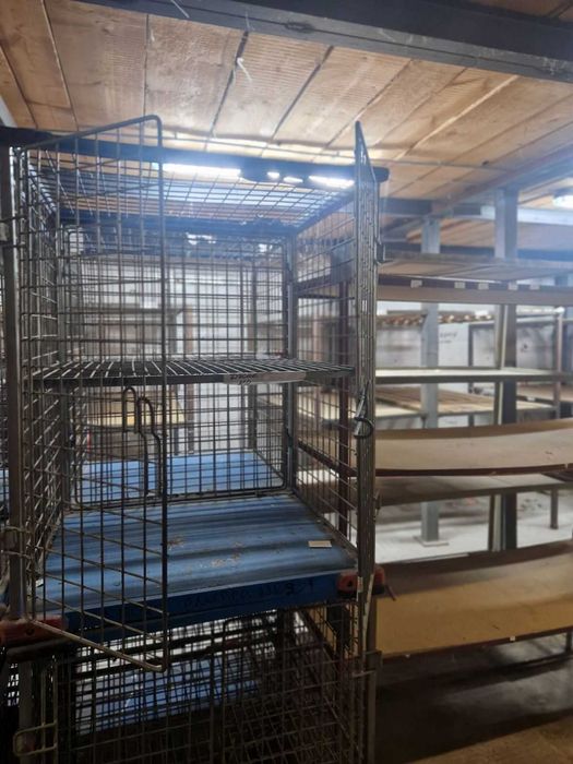 Клетка за зайци - зайчарник/гълъбарник метална