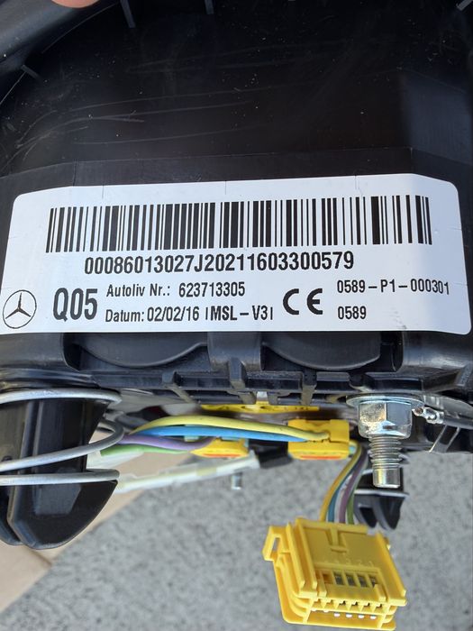 Volan + Airbag Mercedes S / GLE / GLS : A2174602803