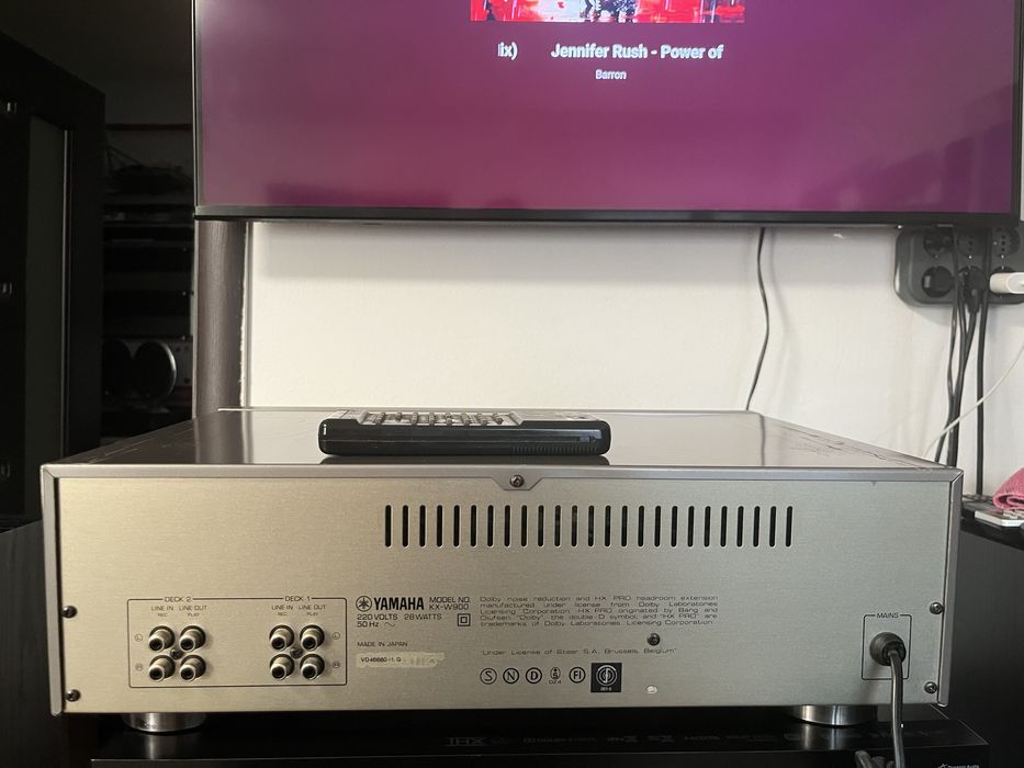 Super Deck Yamaha KX-W900 cu telecomanda originala