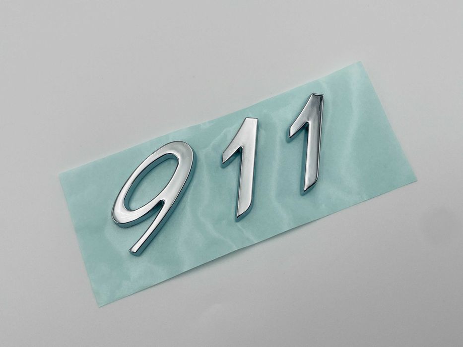 Emblema Compatibila PORSCHE 911 crom