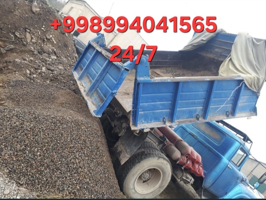 Зил Достоюавка КЛИНЕЦ.ШЕБЕНЬ.ПЕСОК
Клинец
Щебень 
Компот 70/30
Песок м