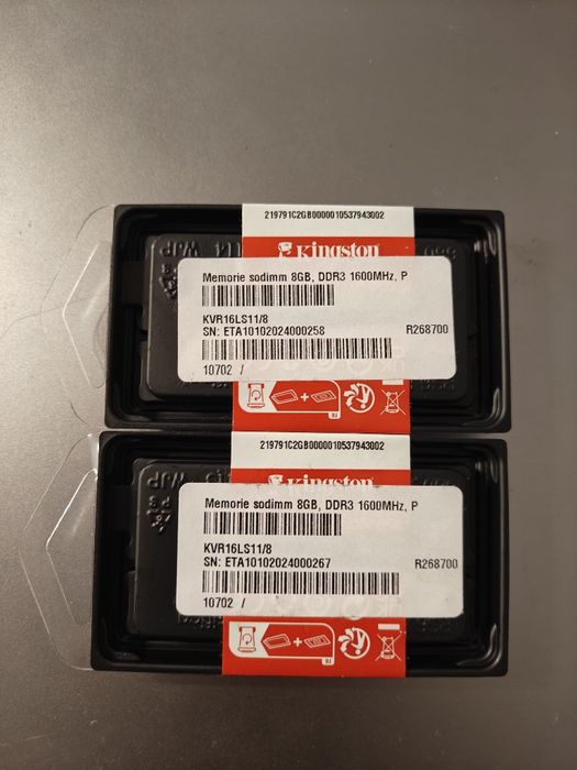 Kit 16 GB DDR3 (2 x 8 Gb)