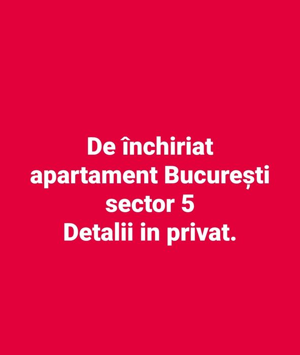 Apartament 2 camere de inchiriat