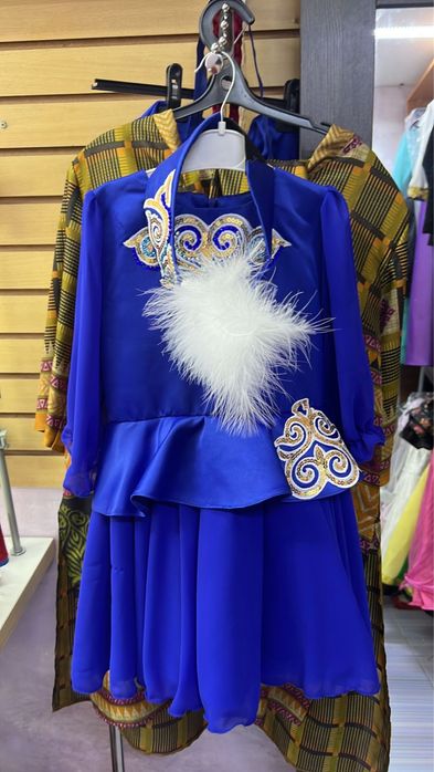 Детское казахское платье