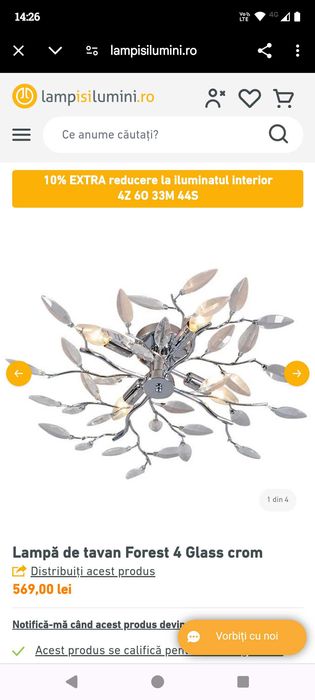 Vand lustra stare excelenta