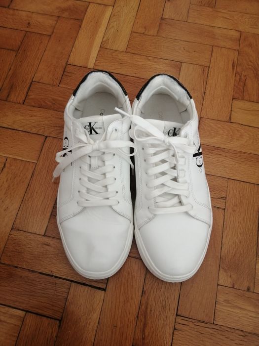 Обувки естествена кожа Calvin Klein
