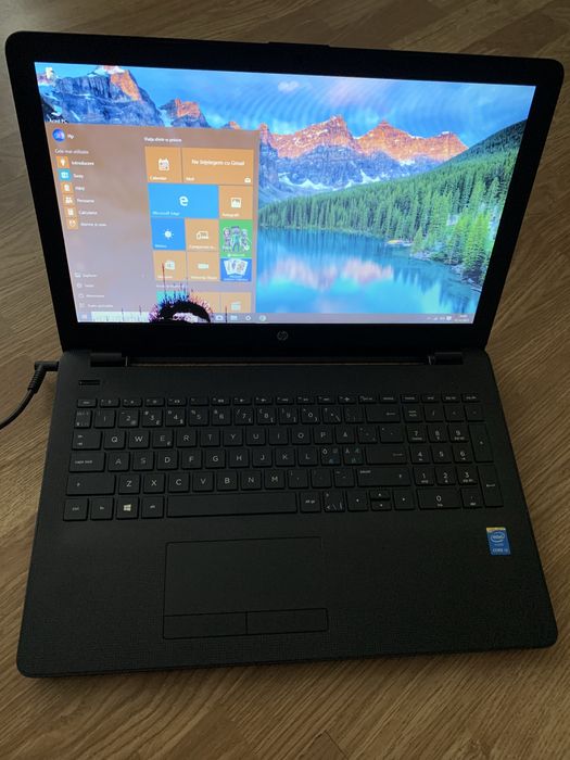 Laptop Hp Slim intel core i3,Display 15,6 led,Windows 10,SSD 130gb mem